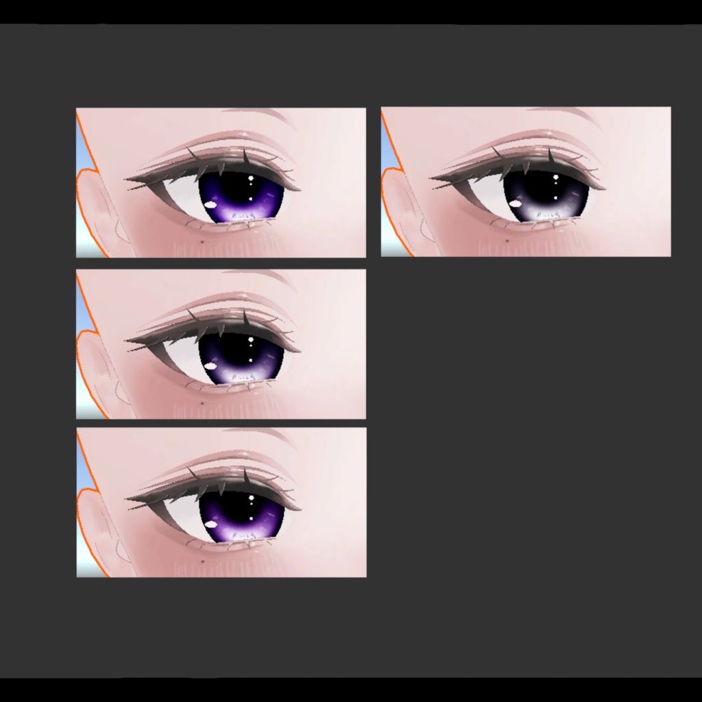 【MUMUS専用】eye texture 32color & makeup texture MZ5