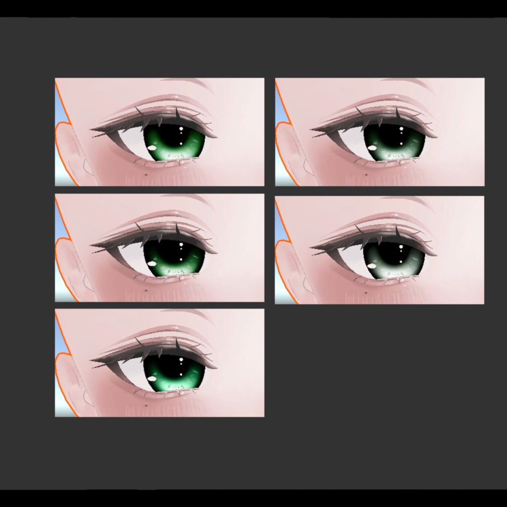 【MUMUS専用】eye texture 32color & makeup texture MZ5