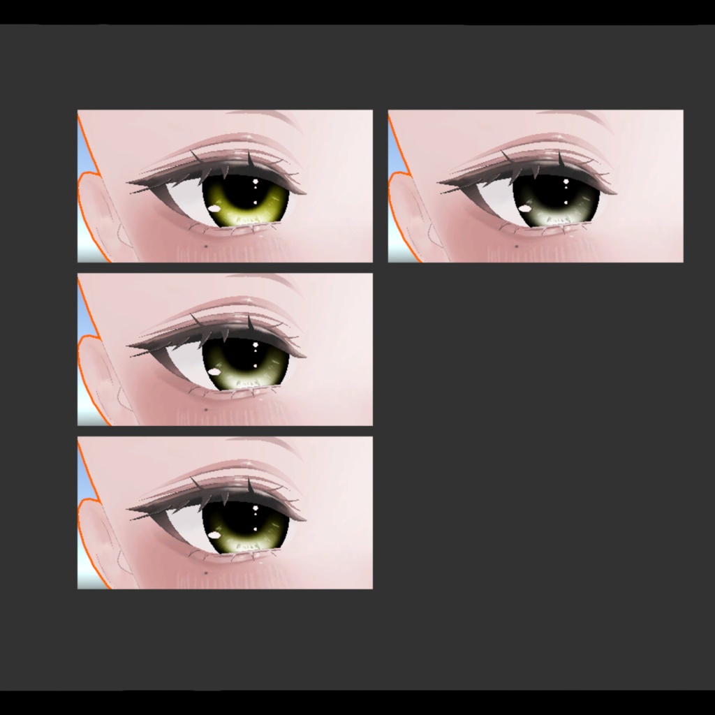 【MUMUS専用】eye texture 32color & makeup texture MZ5