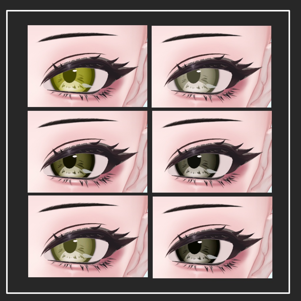 【SHUAN専用】eye texture 54color & makeup texture MZ6