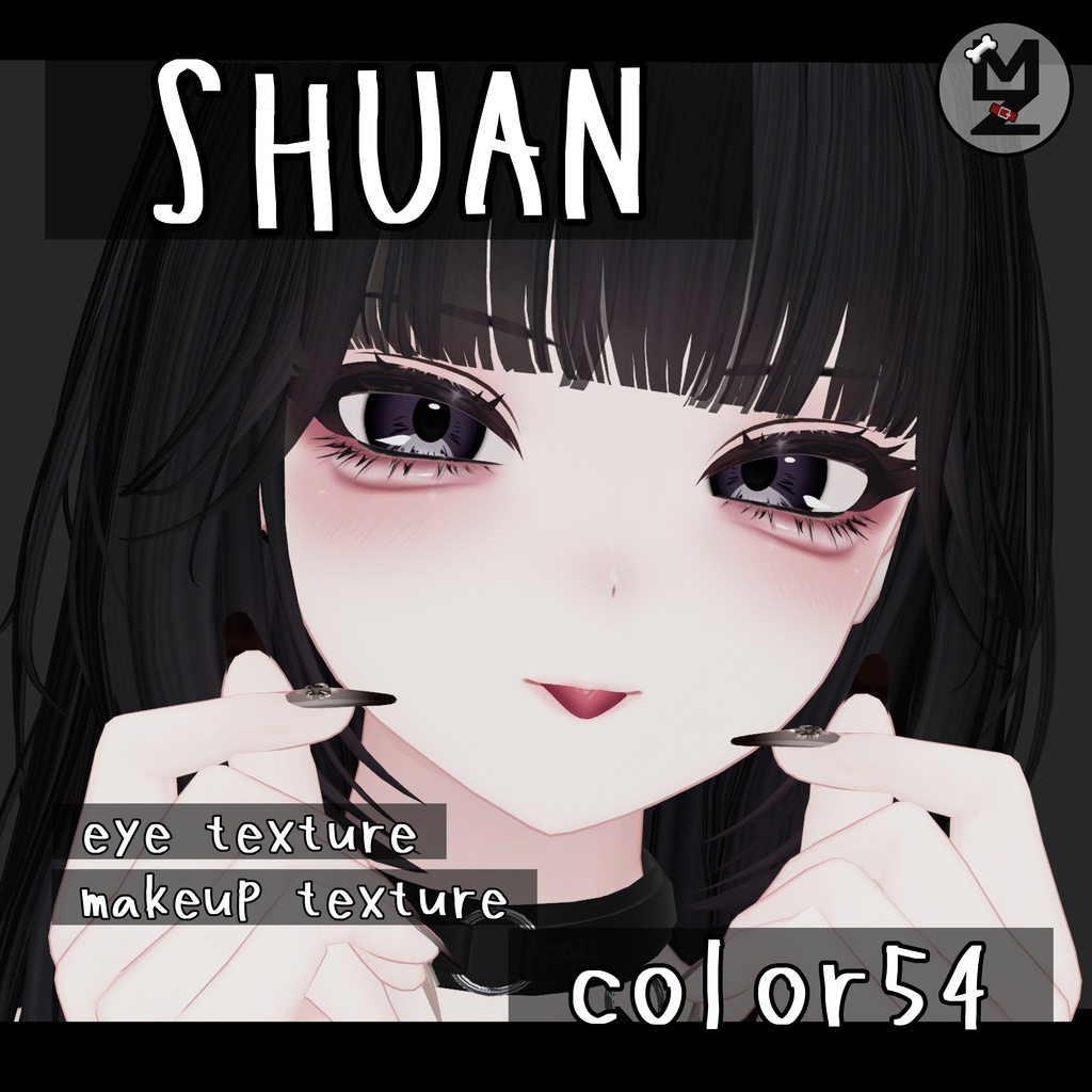 【SHUAN専用】eye texture 54color & makeup texture MZ6