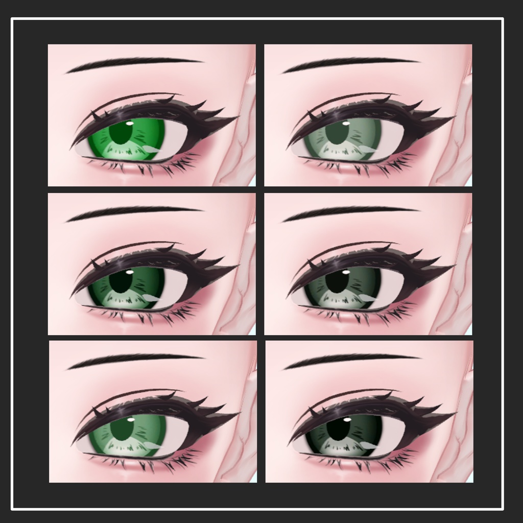 【SHUAN専用】eye texture 54color & makeup texture MZ6