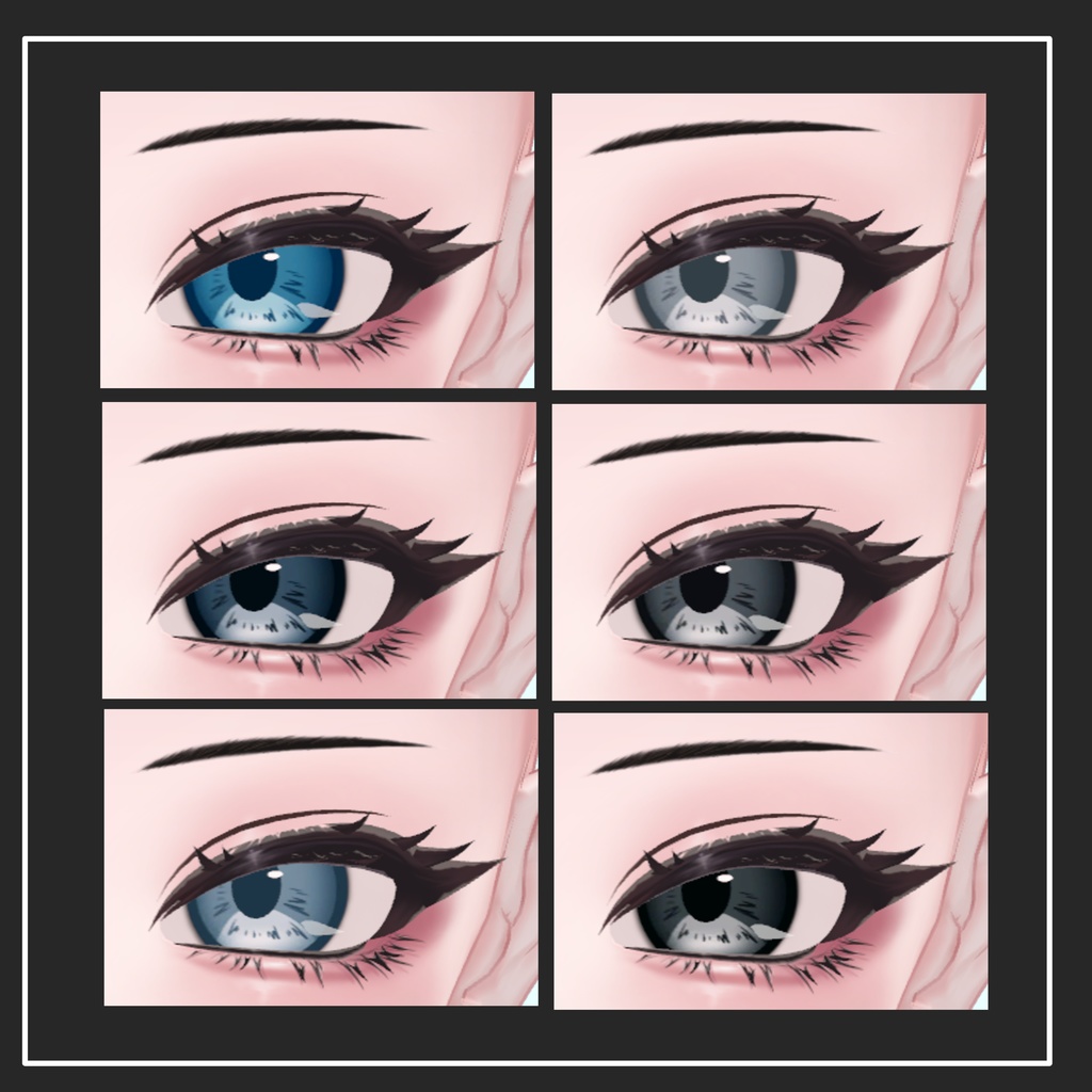 【SHUAN専用】eye texture 54color & makeup texture MZ6