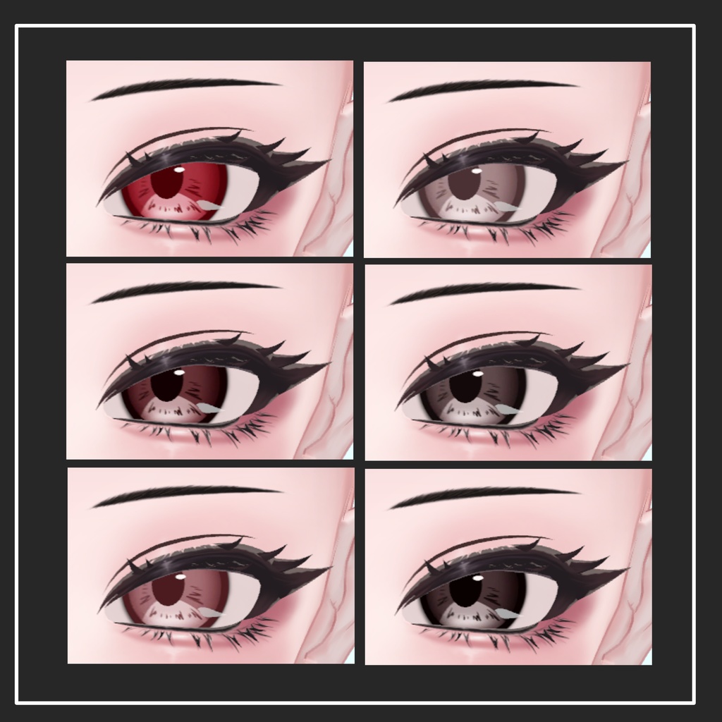 【SHUAN専用】eye texture 54color & makeup texture MZ6