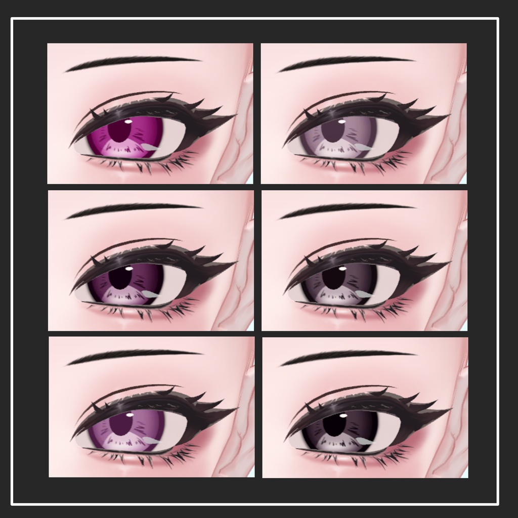 【SHUAN専用】eye texture 54color & makeup texture MZ6