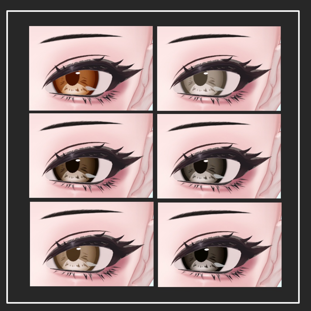 【SHUAN専用】eye texture 54color & makeup texture MZ6