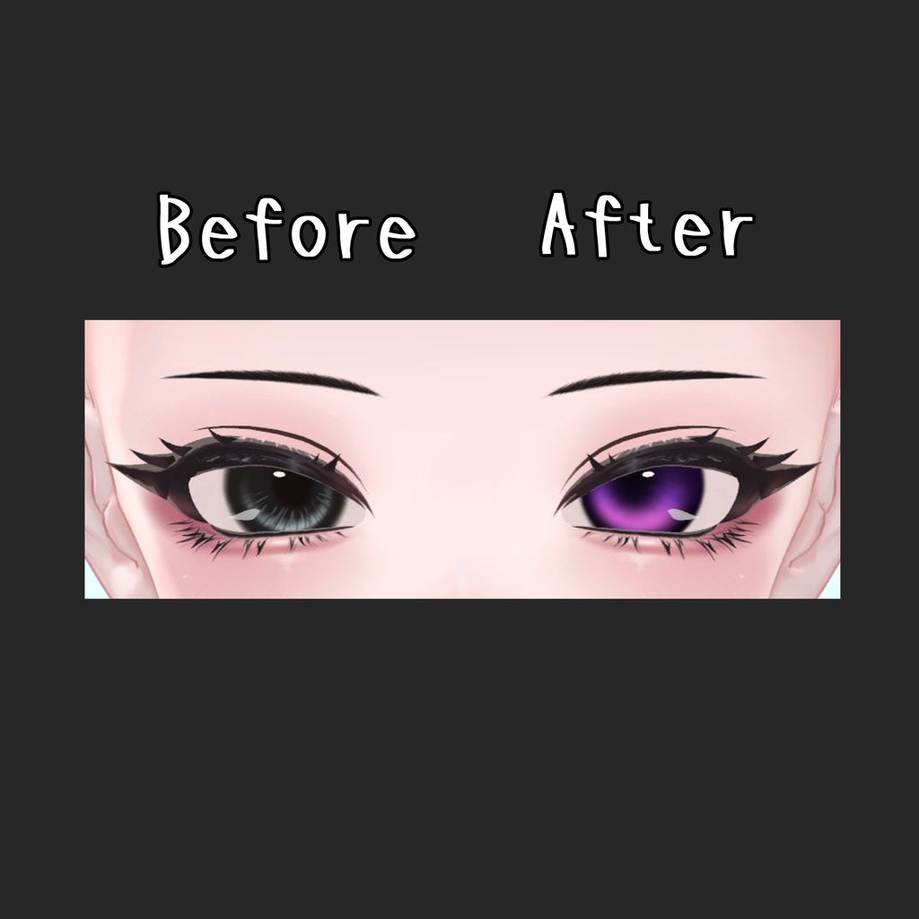 【SHUAN専用】eye texture 9color MZ7