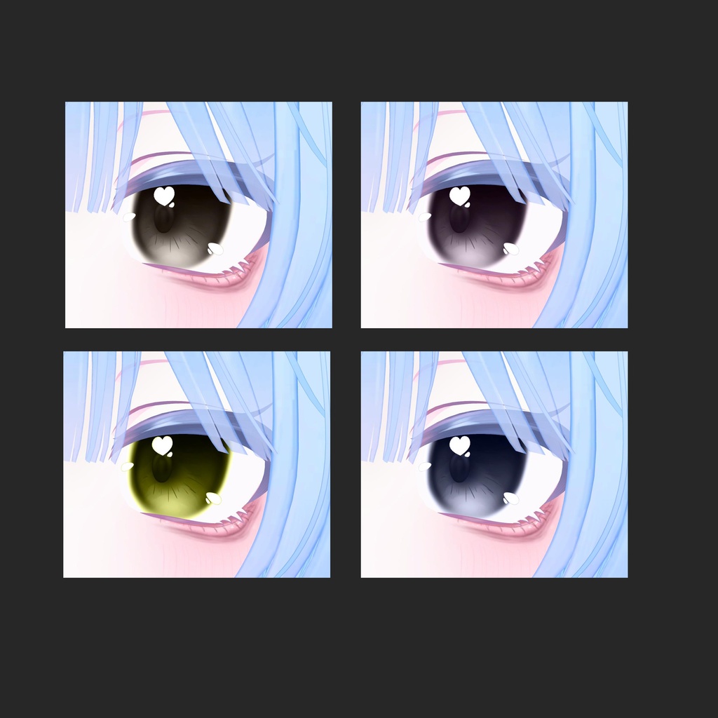 【PMMA専用】eye texture 18color & makeup texture MZ9