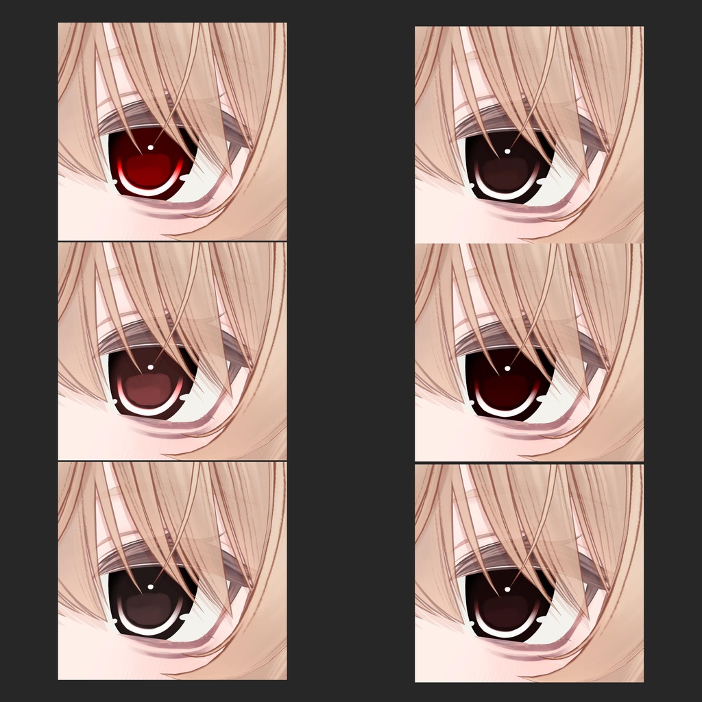 【Eku専用】eye texture 48color & makeup texture MZ10