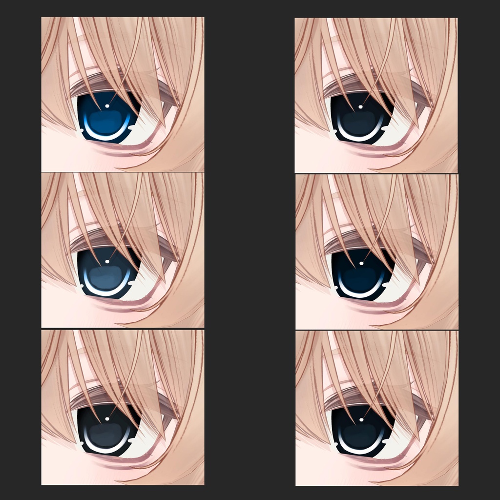 【Eku専用】eye texture 48color & makeup texture MZ10