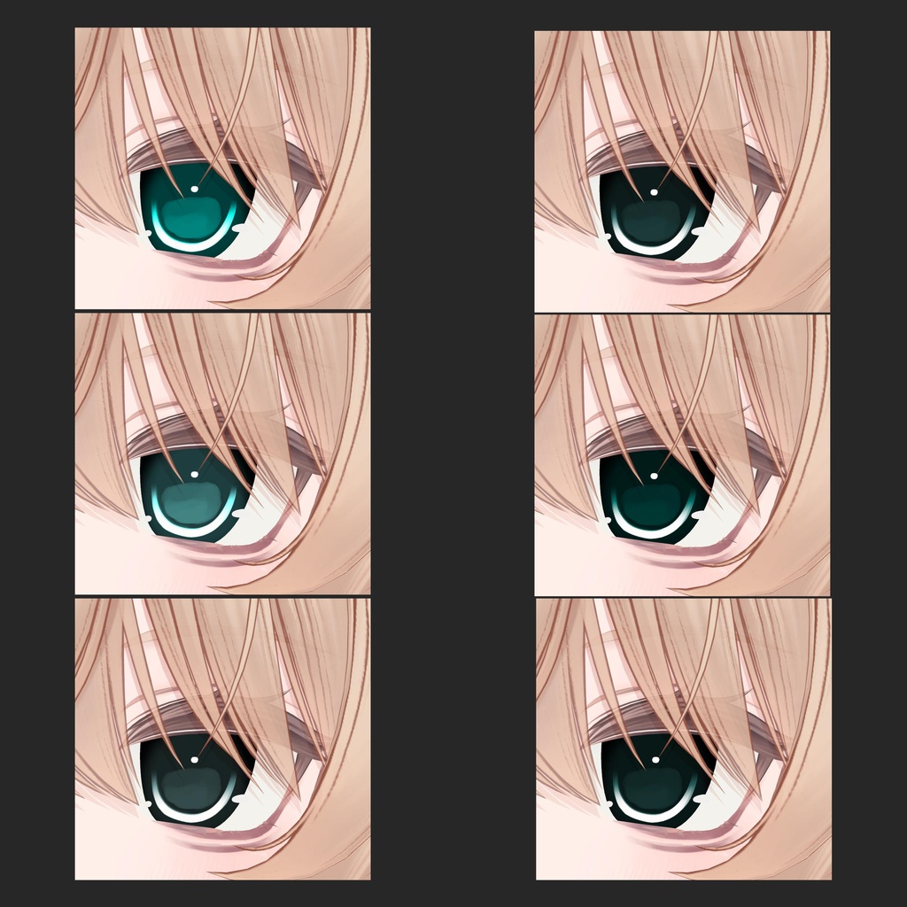 【Eku専用】eye texture 48color & makeup texture MZ10