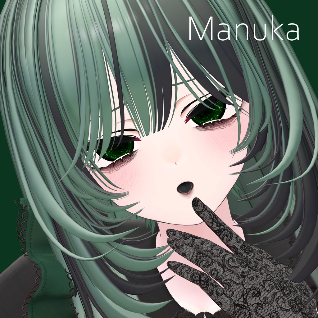 Veiled Night eye&make texture 17collar【12アバター対応】 MZ35