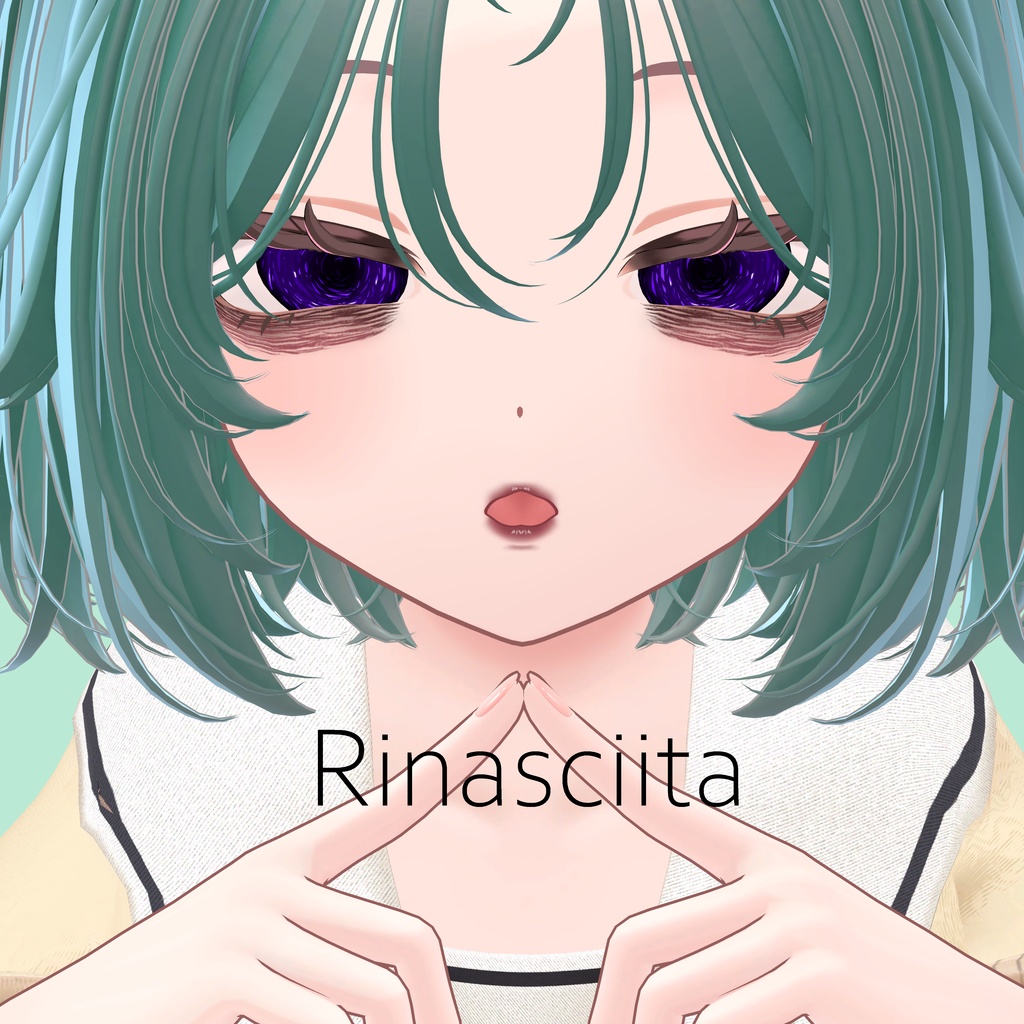 Veiled Night eye&make texture 17collar【12アバター対応】 MZ35