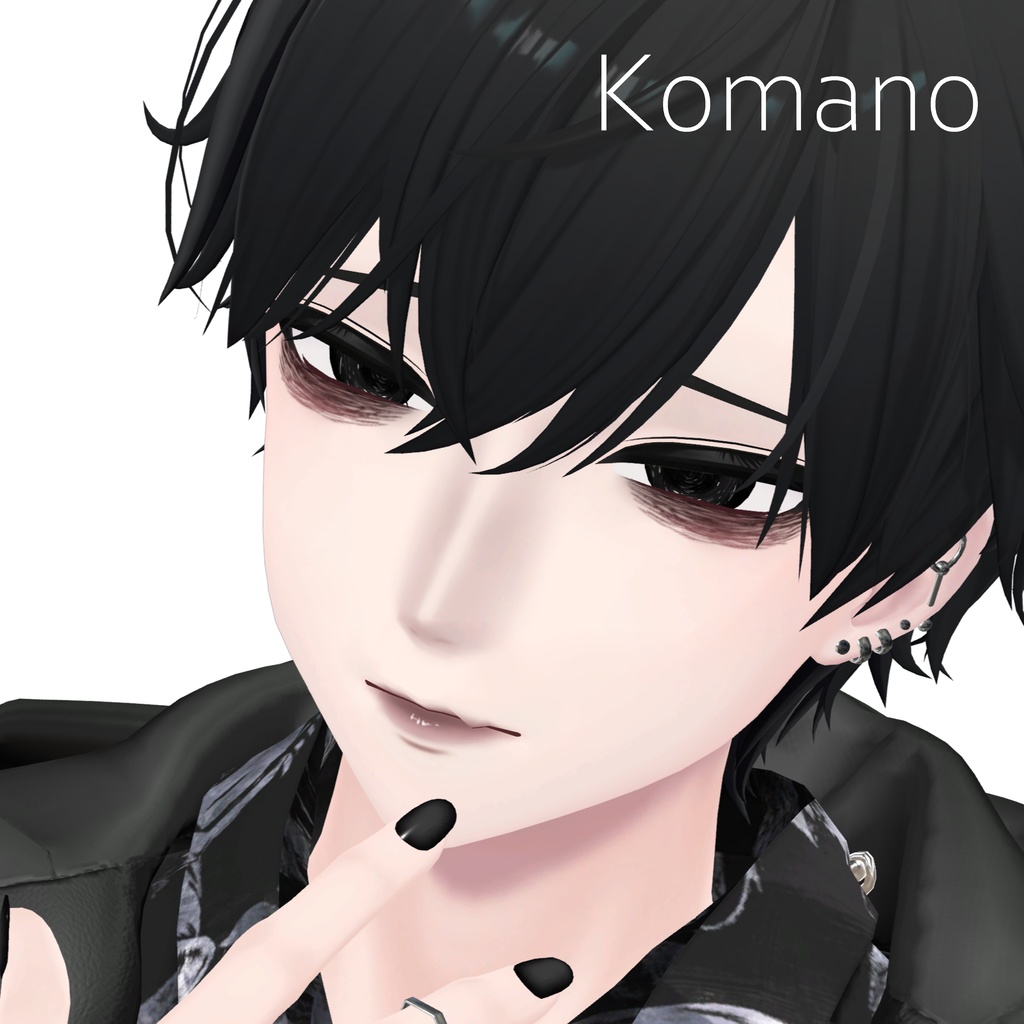 Veiled Night eye&make texture 17collar【12アバター対応】 MZ35