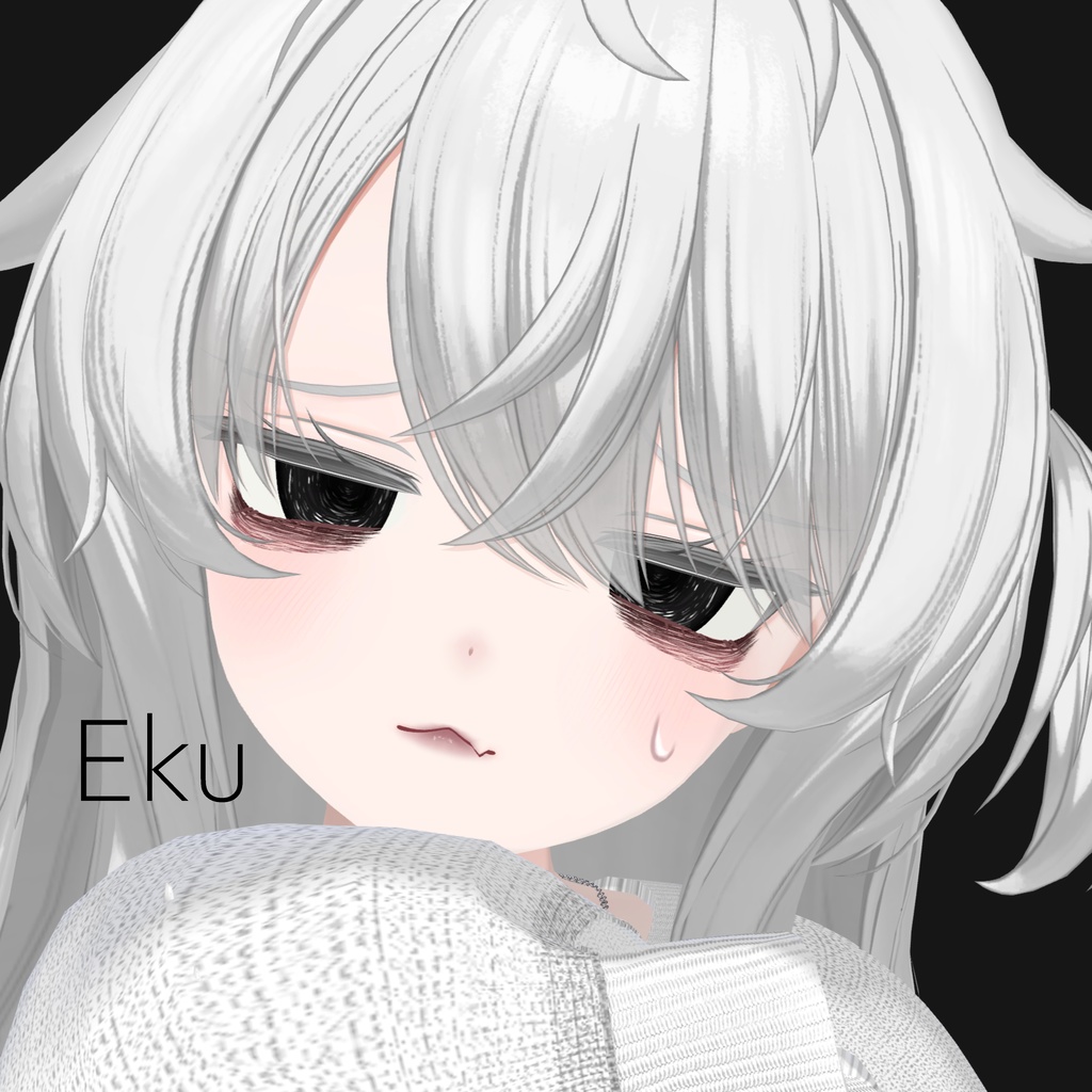 Veiled Night eye&make texture 17collar【12アバター対応】 MZ35