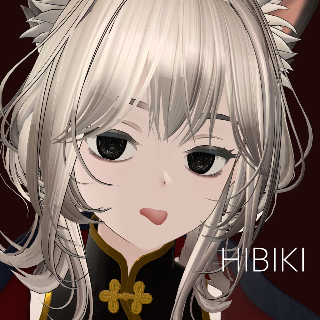 Veiled Night eye&make texture 17collar【12アバター対応】 MZ35