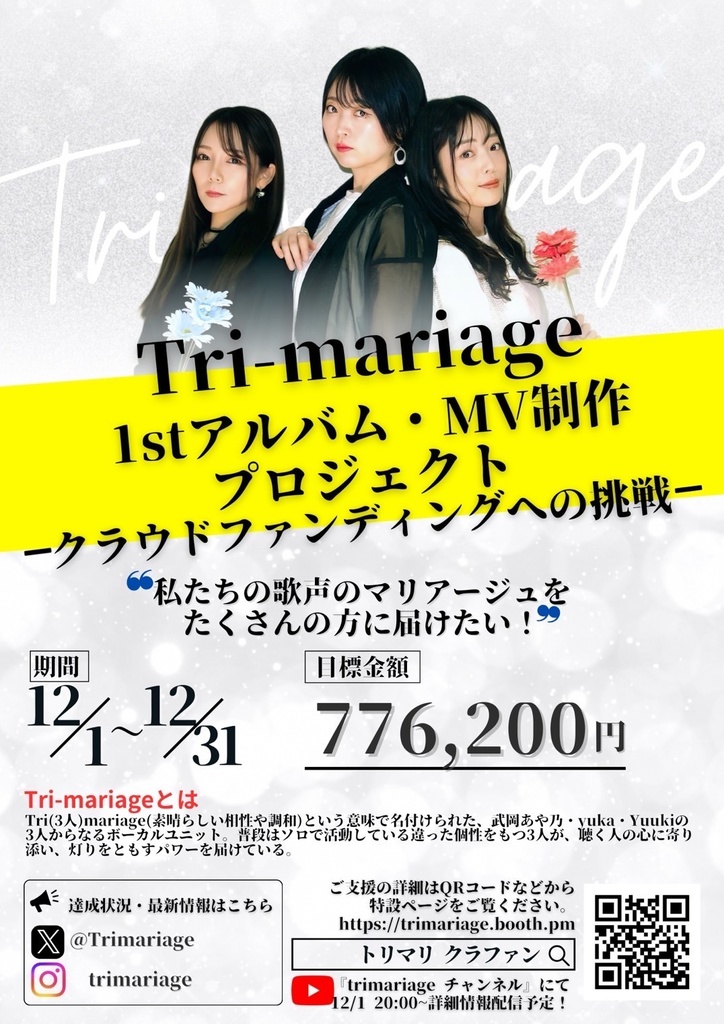 Tri-mariageがクラウドファンディングへかける想い