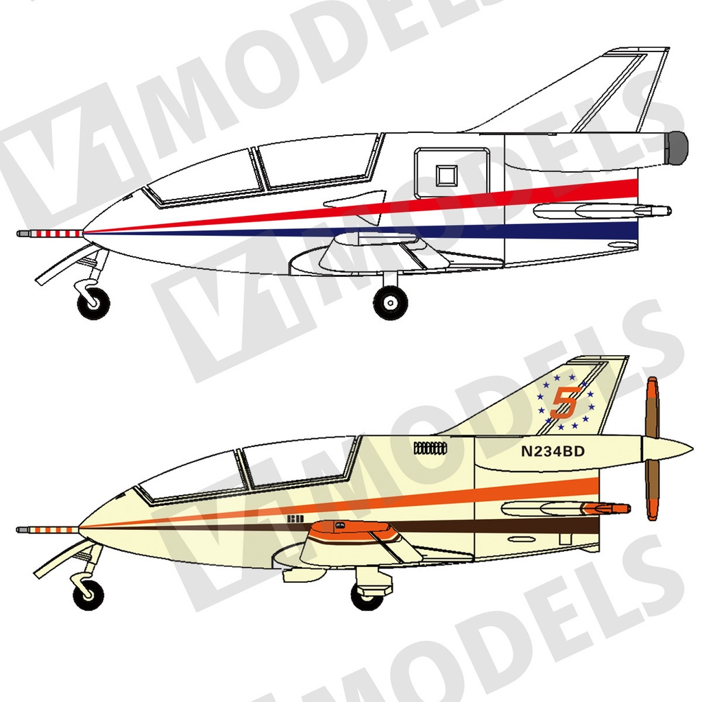 BD-5B & BD-5J 2機セット(1/144)