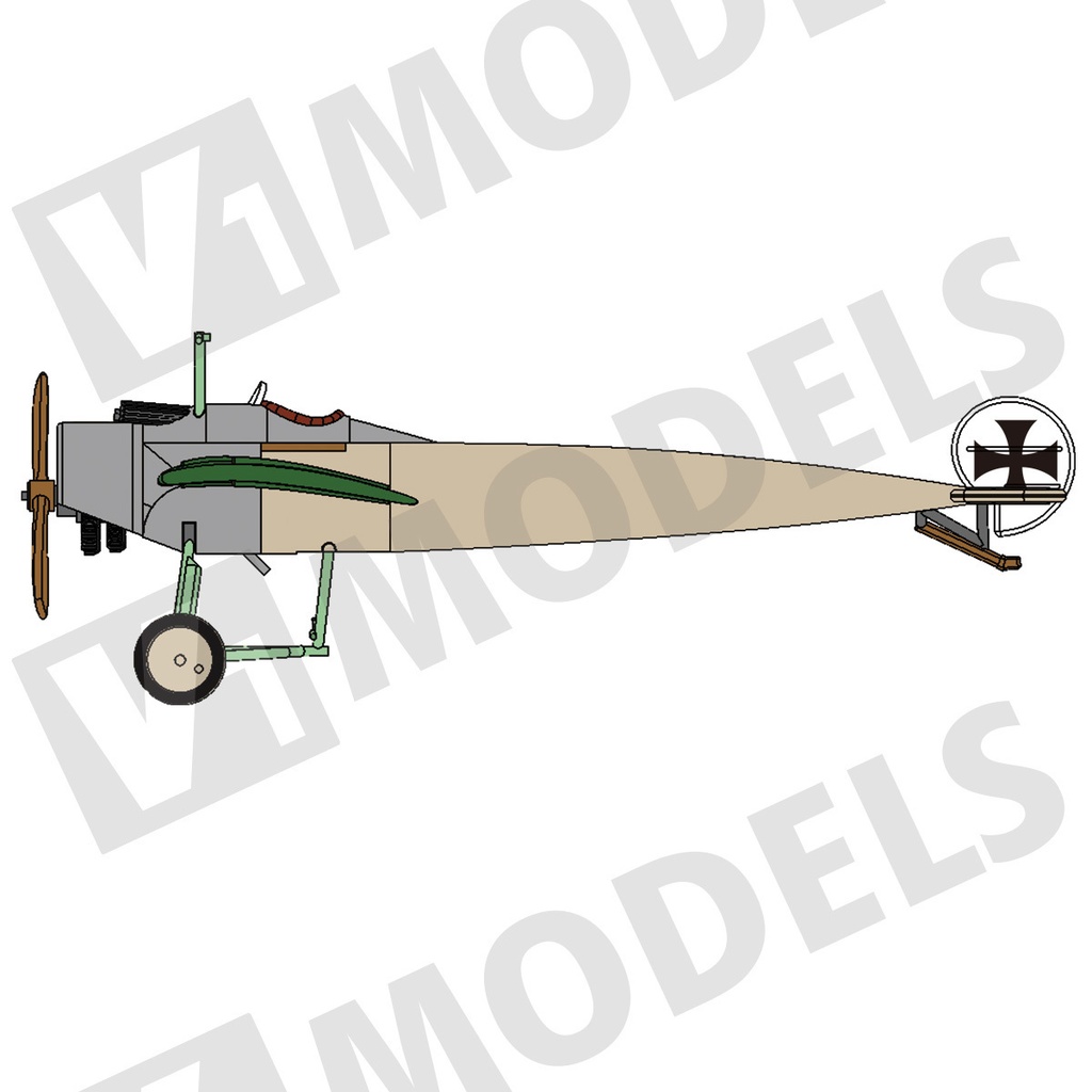 フォッカーE.4”プロトタイプ”(1/144)