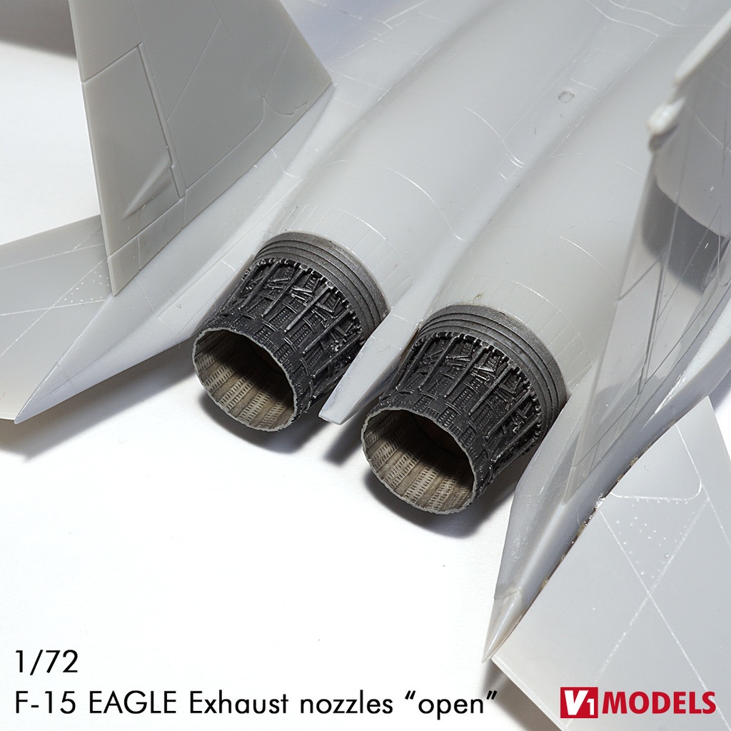 F-15イーグル エンジンノズル オープンタイプ（1/72） - v1models - BOOTH