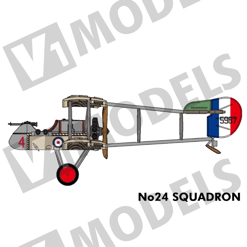 エアコーDH.2 ”No.24 Squadron"(1/144)