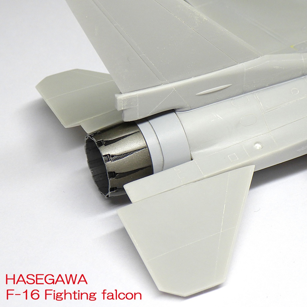 F110エンジンノズル オープン(1/72):三菱F-2、F-16、etc