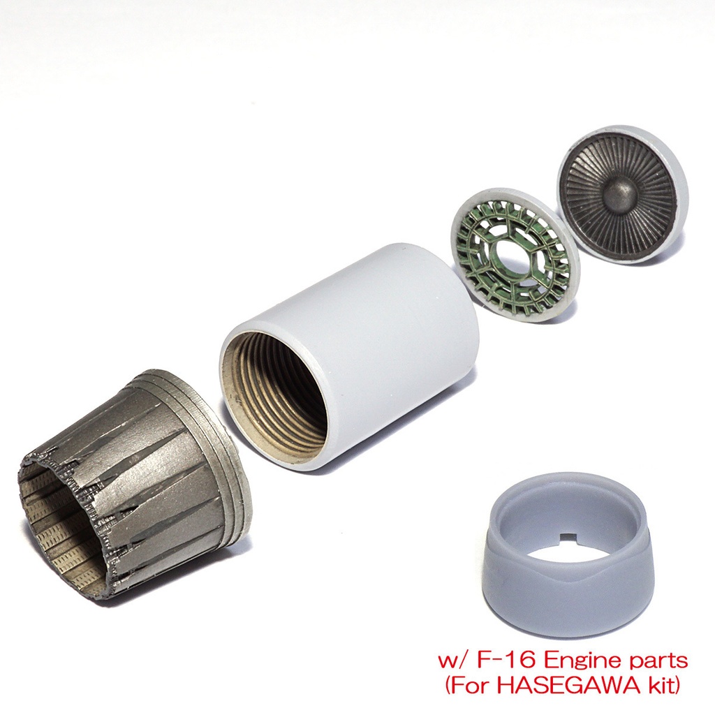 F100エンジンノズル(1/72):F-16