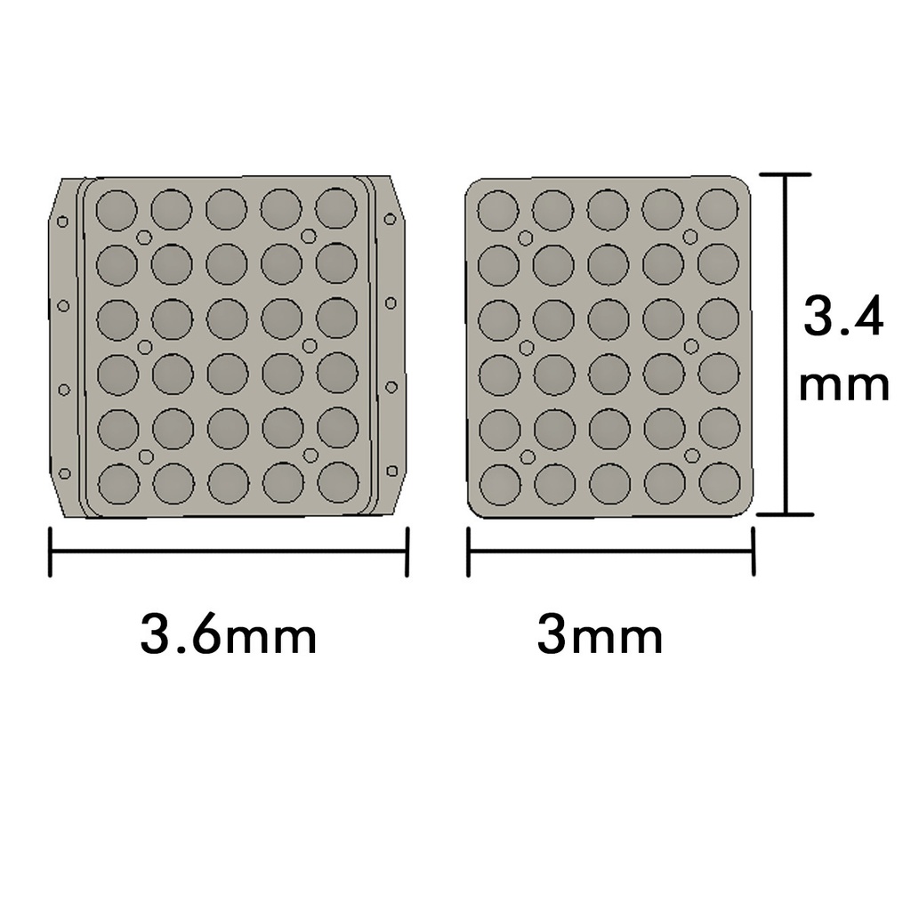 AN-ALE39チャフディスペンサー(1/72)12個セット
