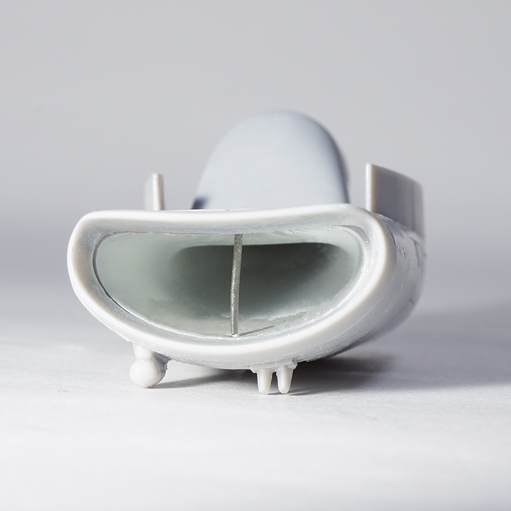 三菱F-2 インテイクダクト(1/72):短縮版