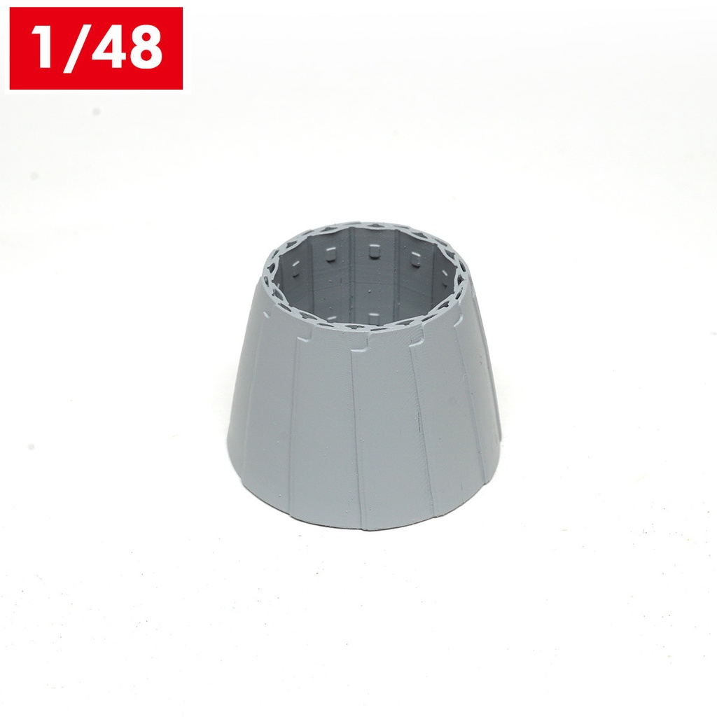 F/A-18E/Fスーパーホーネット F414エンジンノズル”切り欠き有り”(1/48)