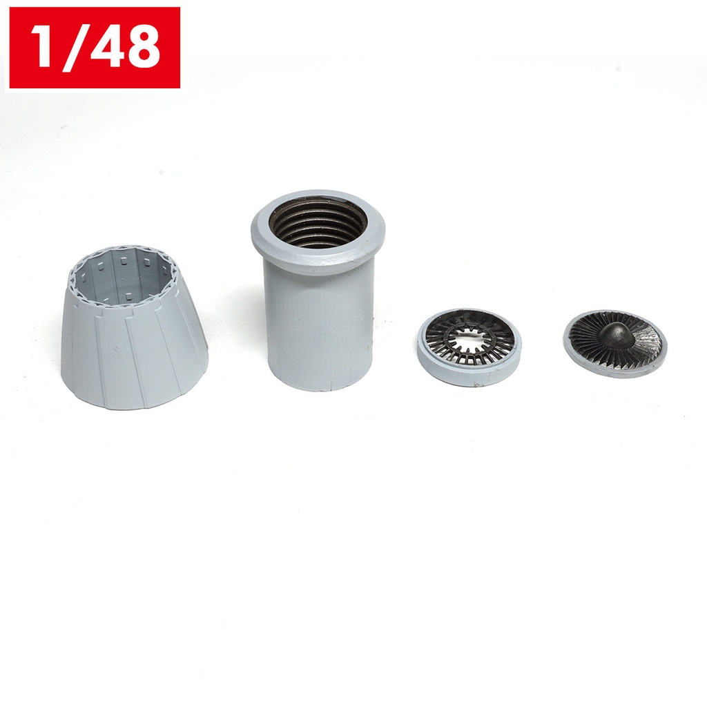 F/A-18E/Fスーパーホーネット F414エンジンノズル”切り欠き有り”(1/48)