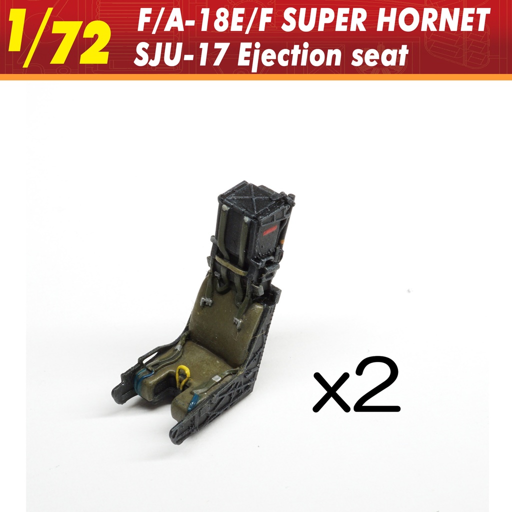 F/A-18E/Fスーパーホーネット:SJU-17シート 2個セット(1/72)