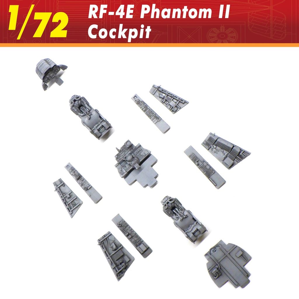 RF-4Eファントム２　コクピット（1/72）