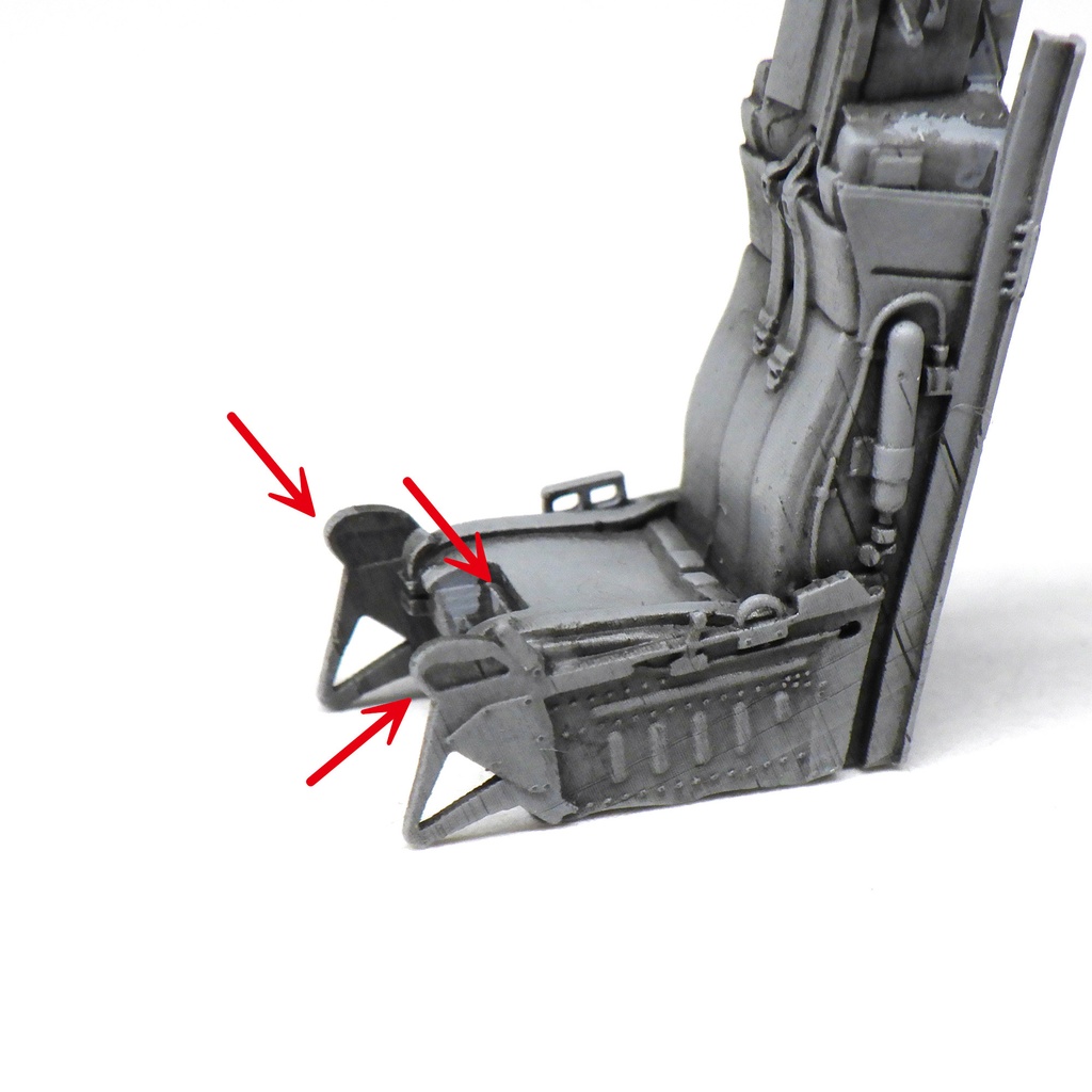 ACES2エジェクションシート ”Bタイプ”2個セット(1/72)