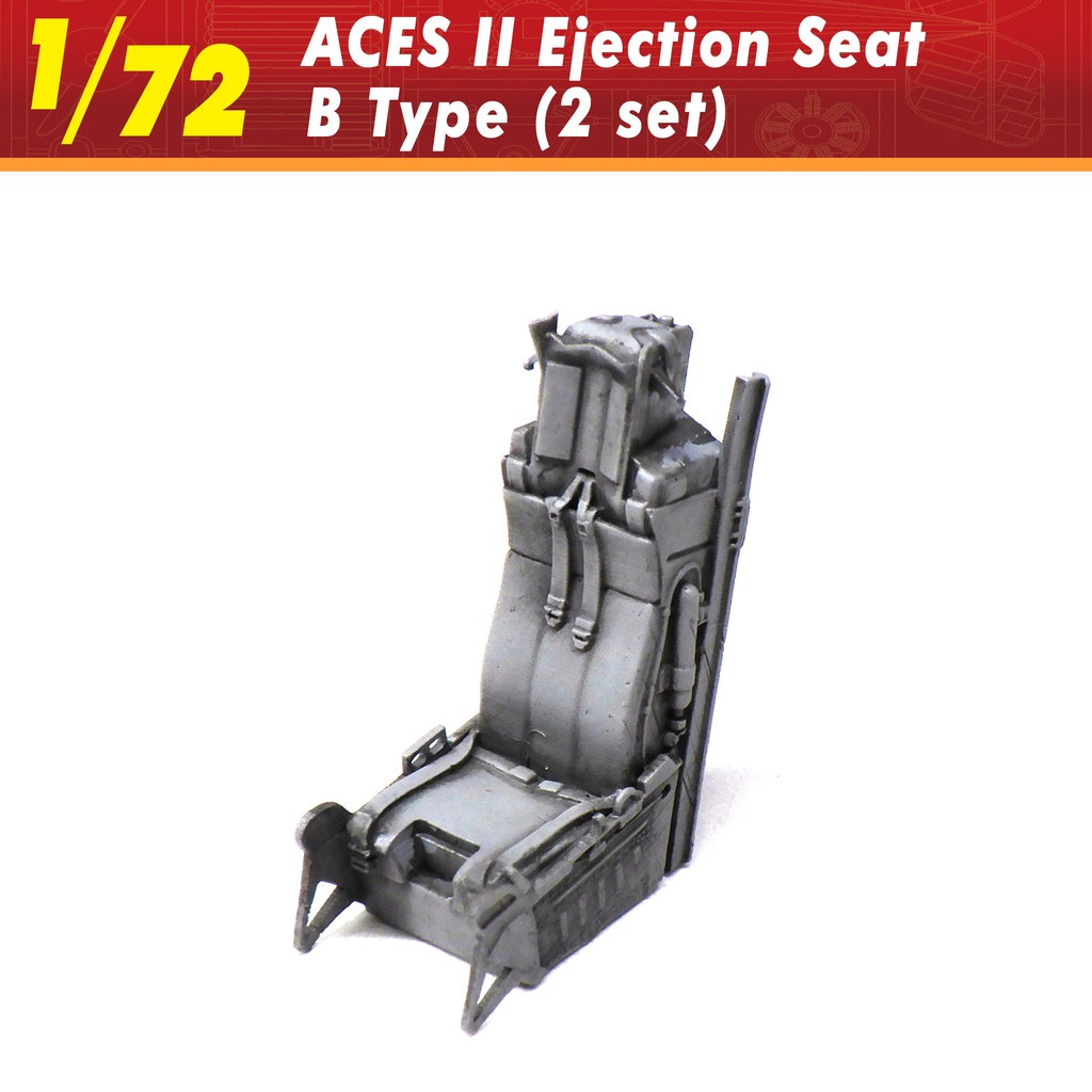 ACES2エジェクションシート　”Bタイプ”２個セット（1/72）