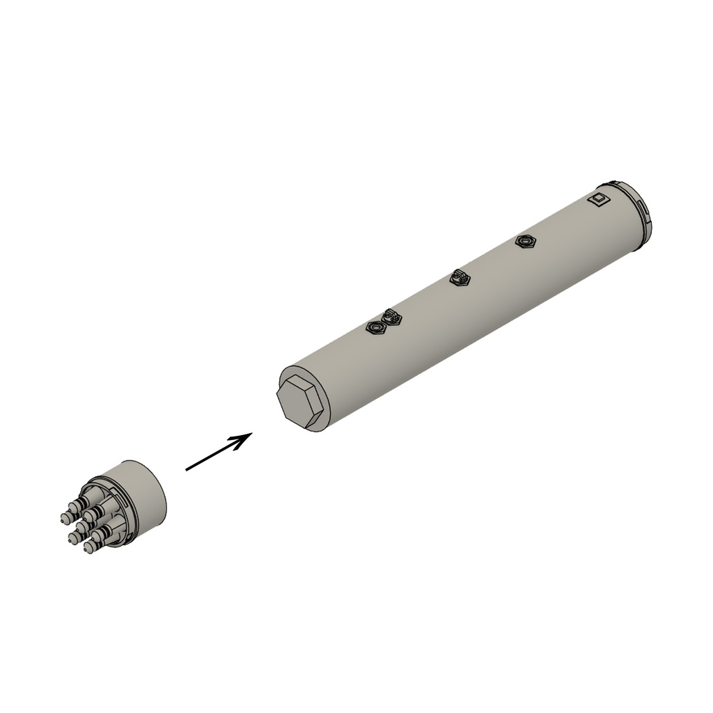 LAU-131A/Aロケットランチャー w/APKWS II 2本セット