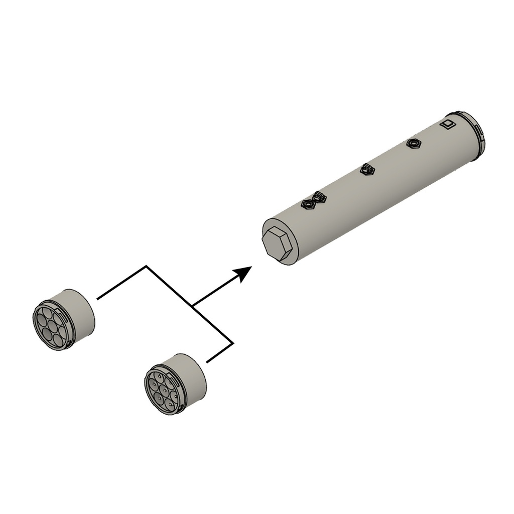 LAU-131/A ロケットラインチャー 2本セット