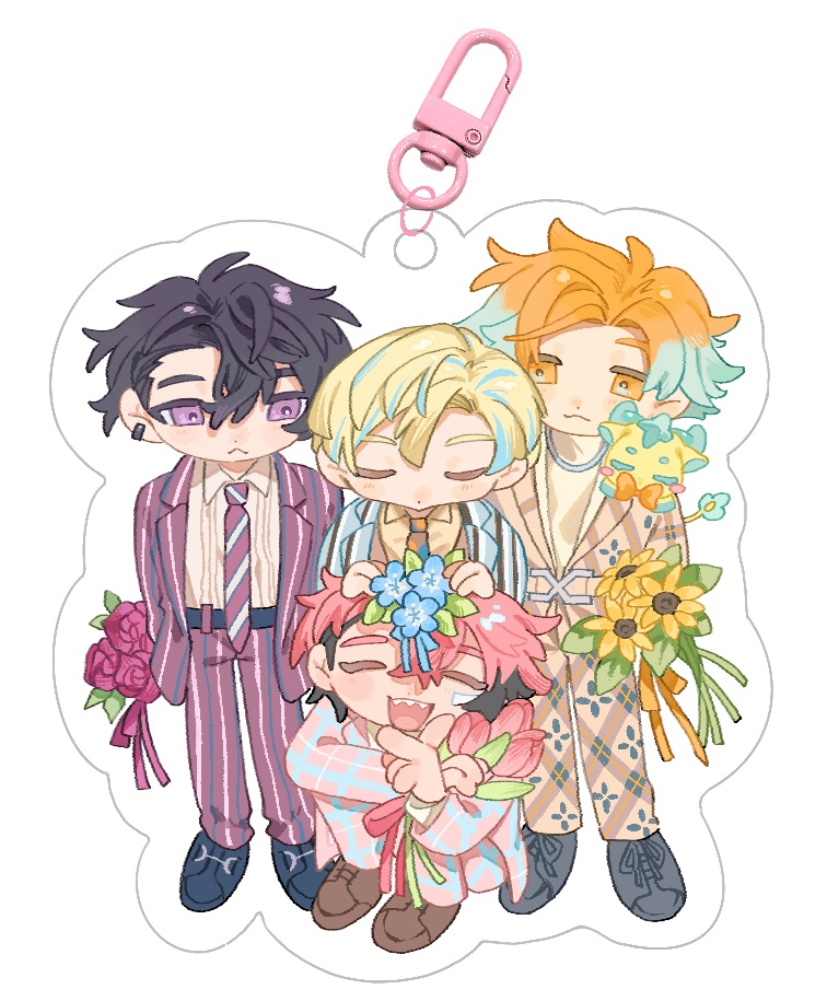 【非公式】二周年衣装アクリルキーホルダー