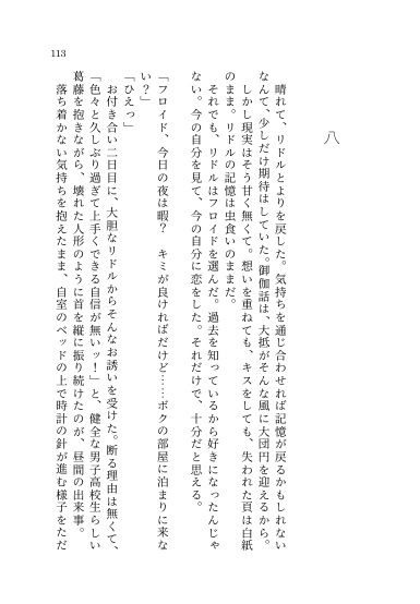 【フロリド】灯る想い、霞む景色【2026/3/20新刊】