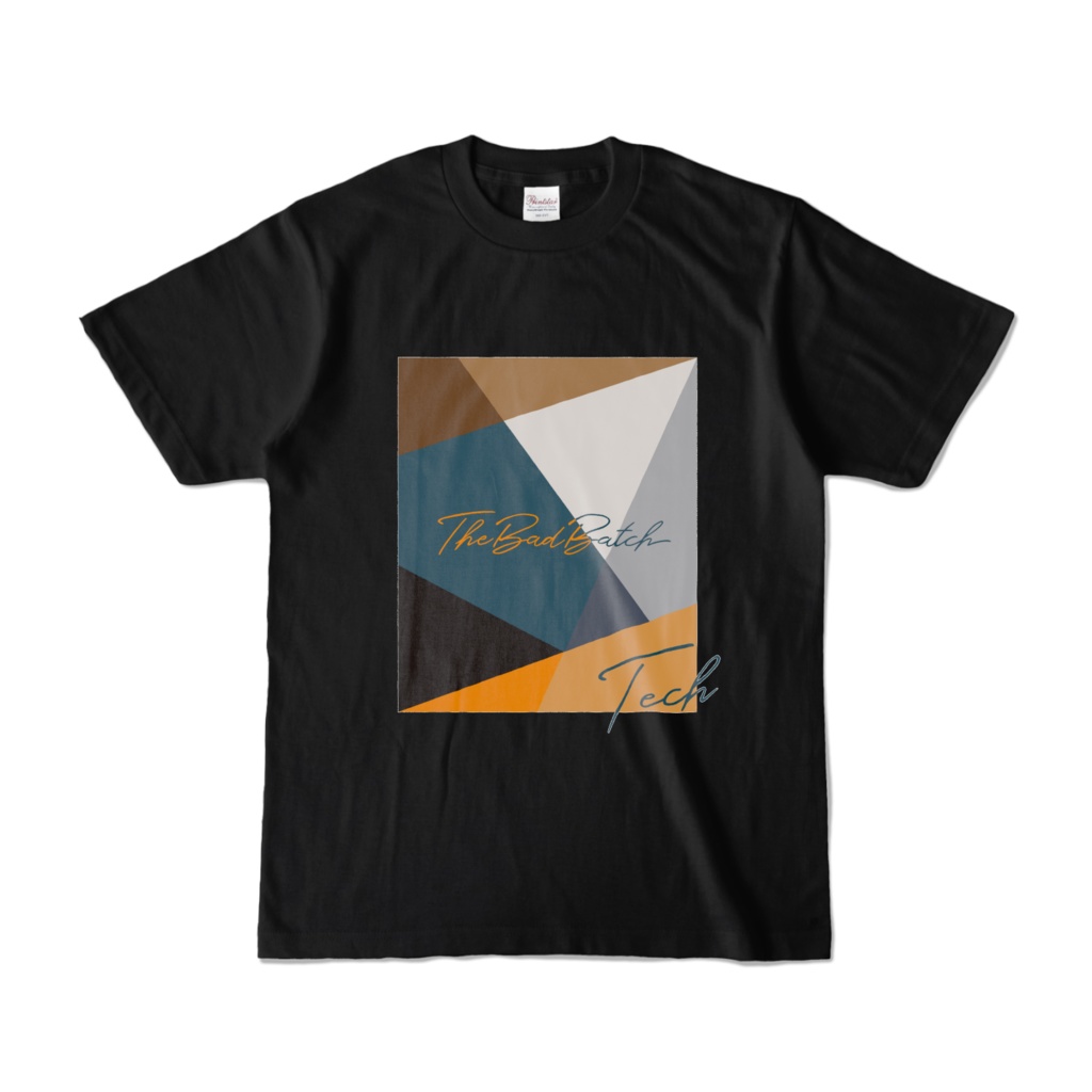 【Tech】S2カラー概念Tシャツ - ブラック