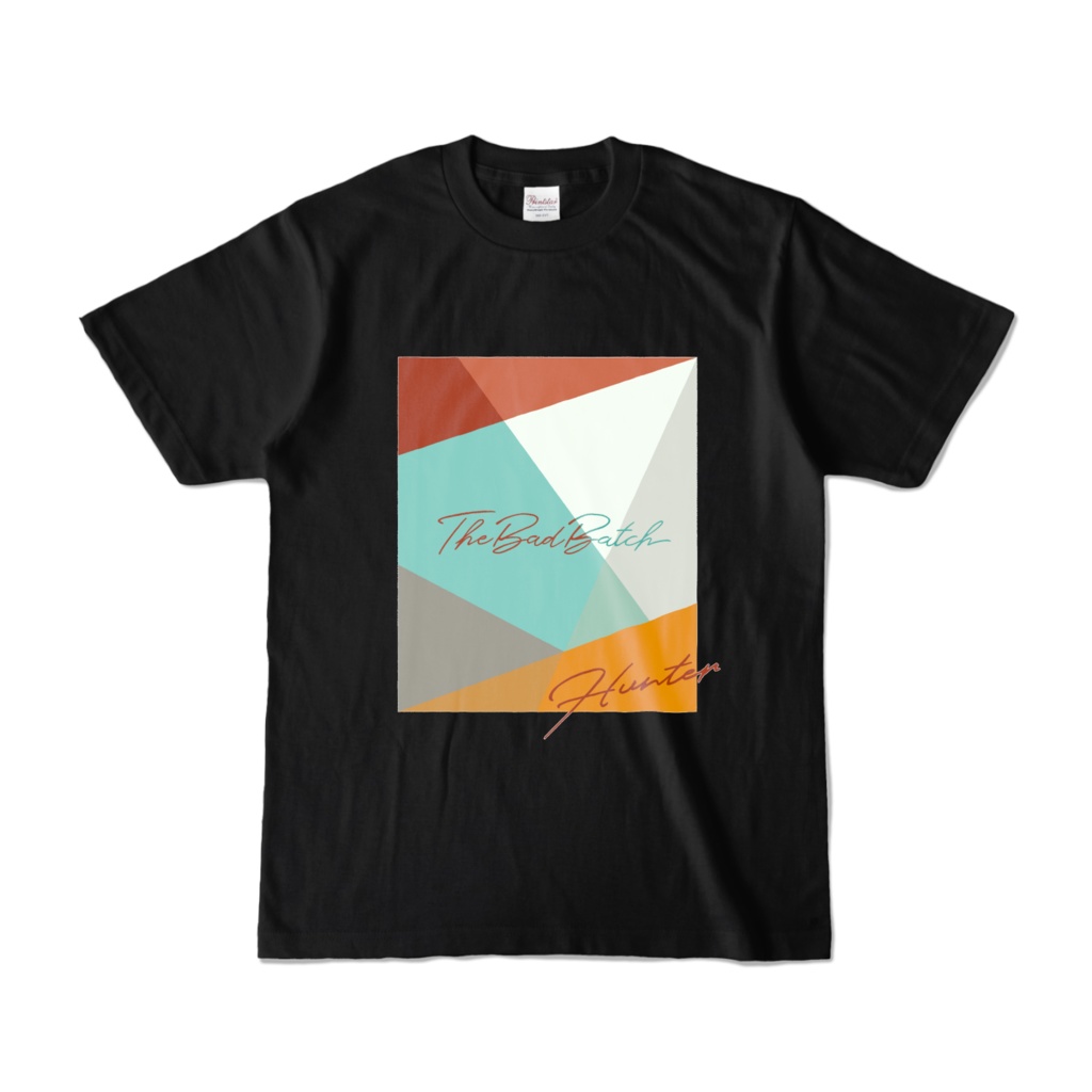 【Hunter】S2カラー概念Tシャツ - ブラック