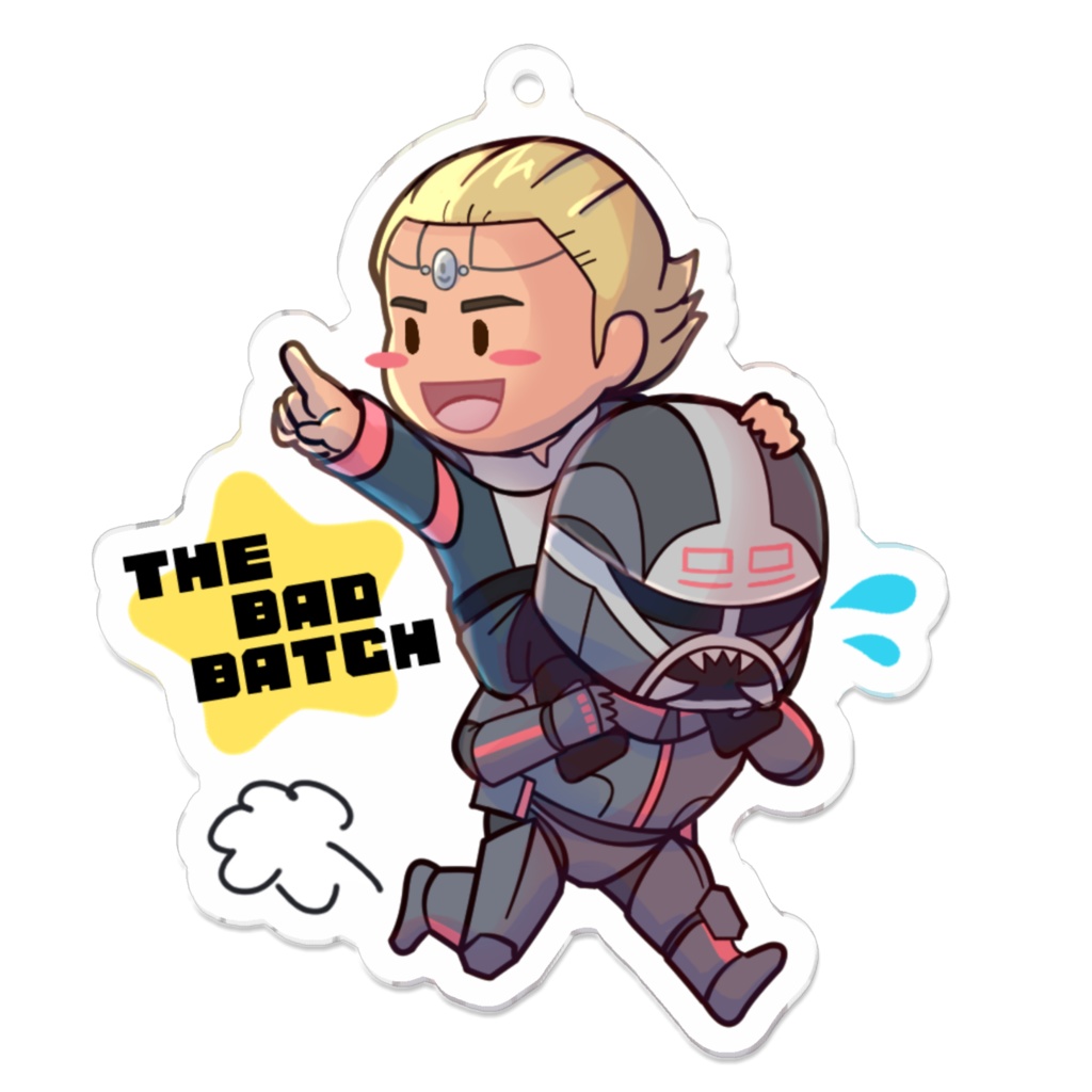 オメガ＆レッカー　アクリルキーホルダー