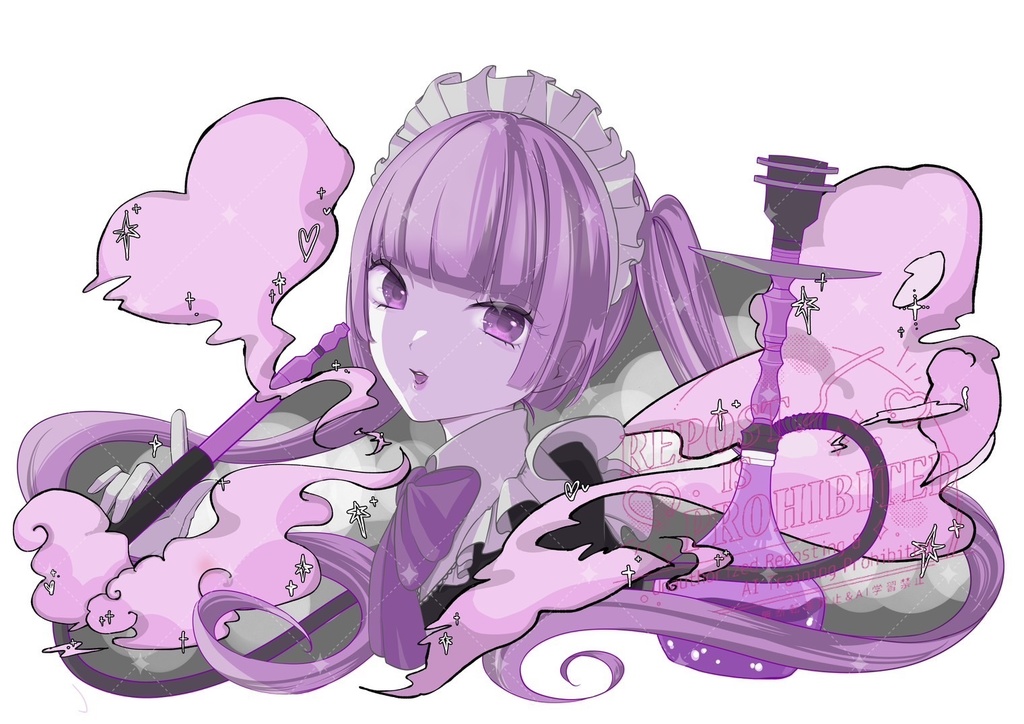 シーシャ♡メイドスウェット【L】