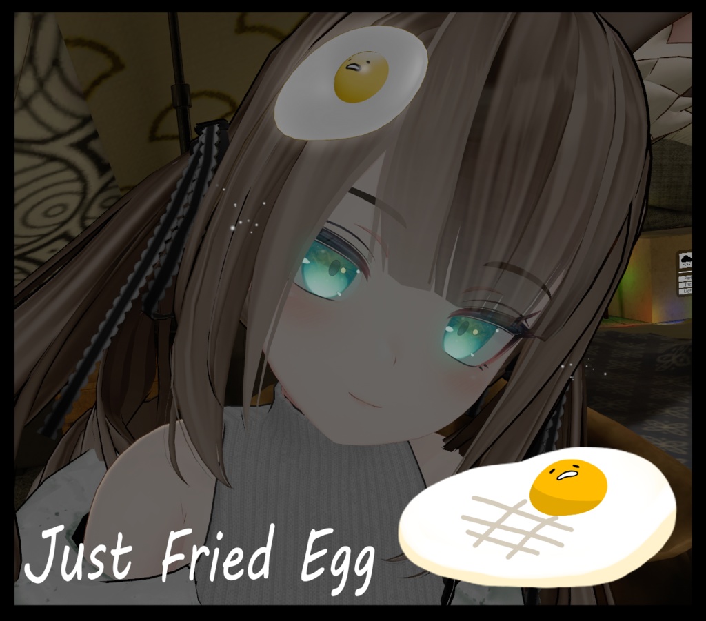 Just Fried egg/그냥 계란프라이/ ただの卵焼き