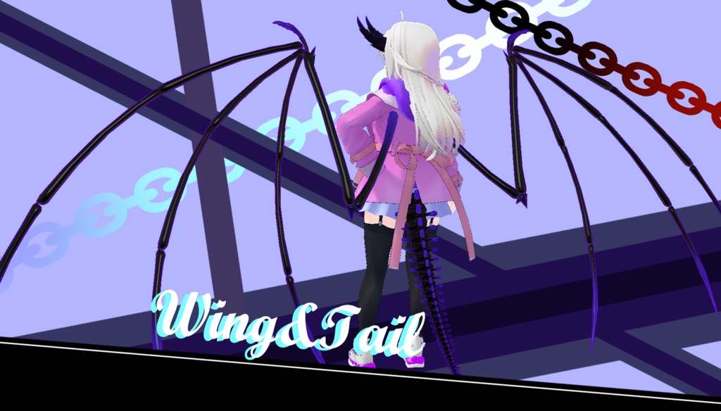 [Phys]BoneDragon's Wing&Tail