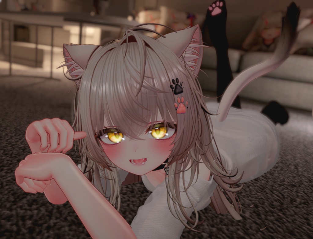 Paw Hairpin/발바닥 헤어핀/肉球 ヘアピン