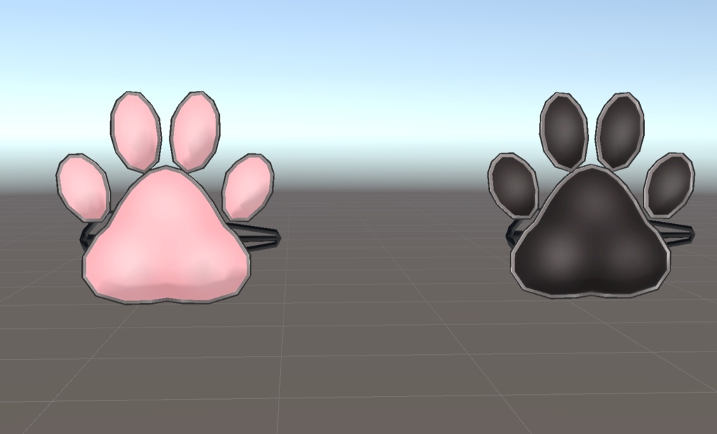 Paw Hairpin/발바닥 헤어핀/肉球 ヘアピン