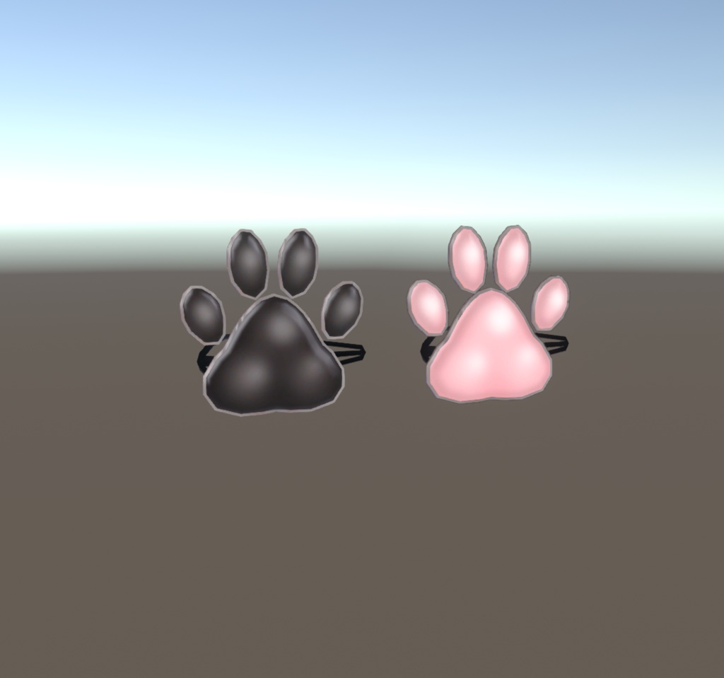 Paw Hairpin/발바닥 헤어핀/肉球 ヘアピン