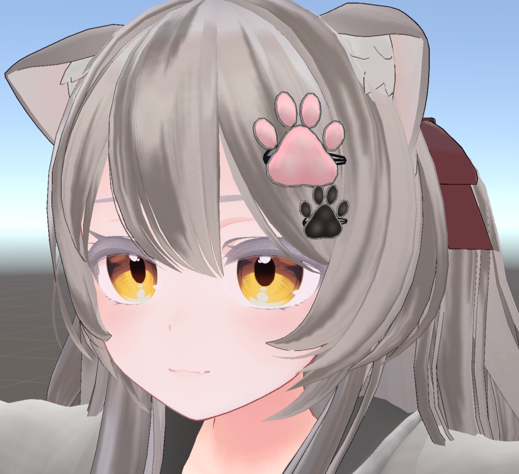 Paw Hairpin/발바닥 헤어핀/肉球 ヘアピン