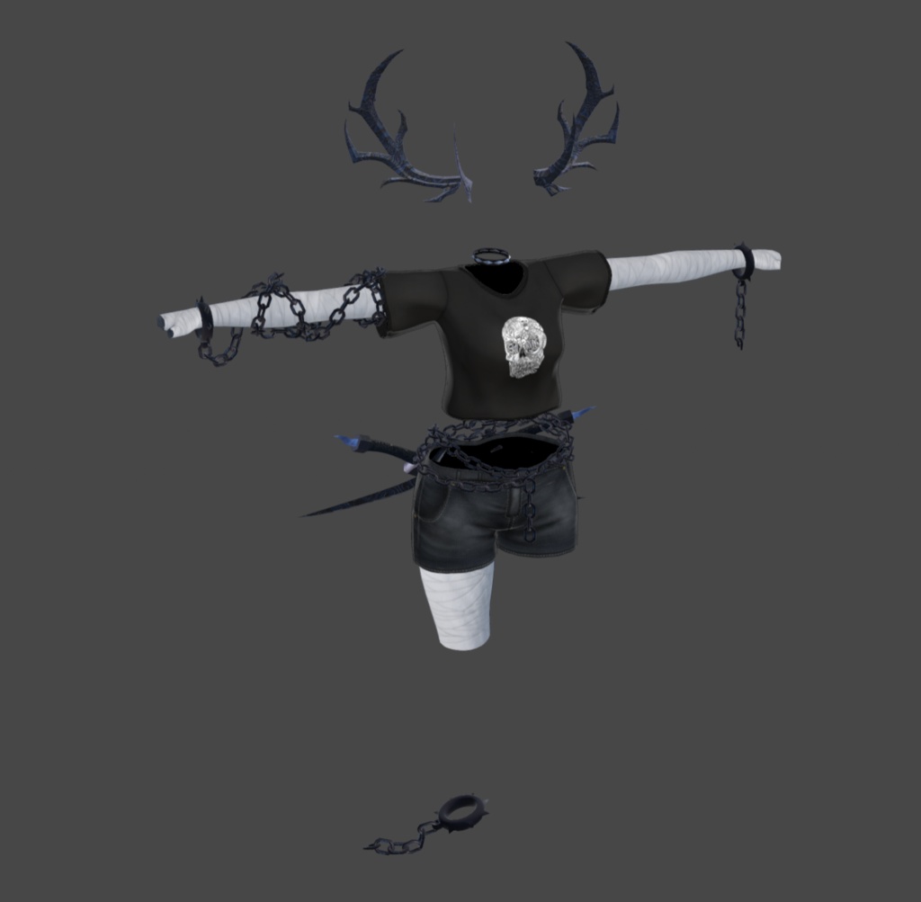 (For Moe,Selestia)Wendigo's Tooth cloth Set(1.03)